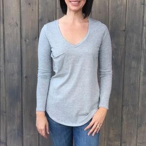 Z Supply cotton high-low tee. Size: Medium